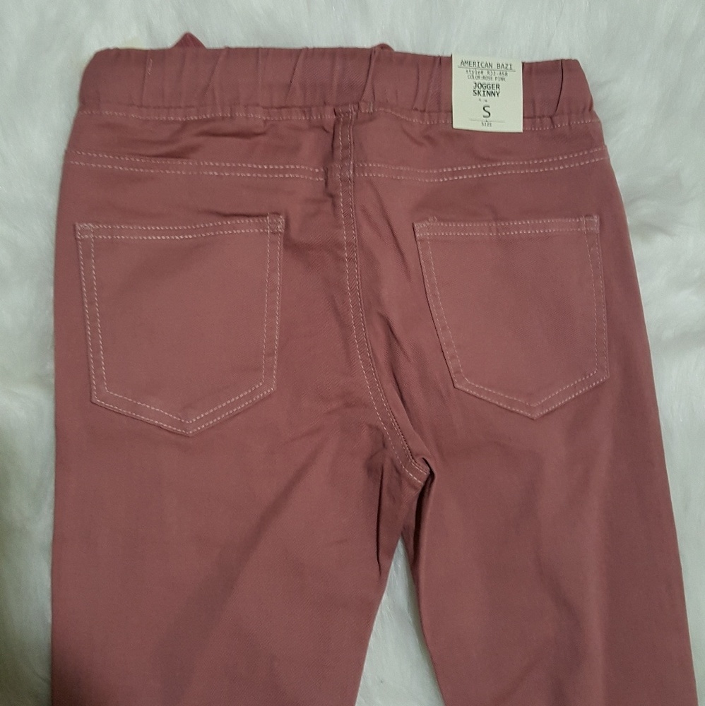 NWT Pants Faux Denim Stretch Comfort - Picture 6 of 6